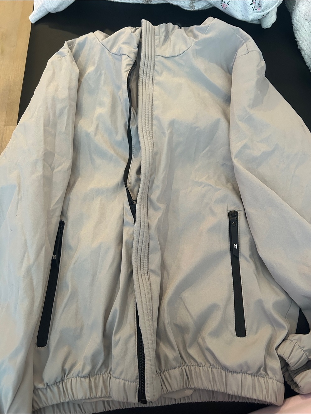 lululemon athletica Light Beige Windbreaker Jacket
